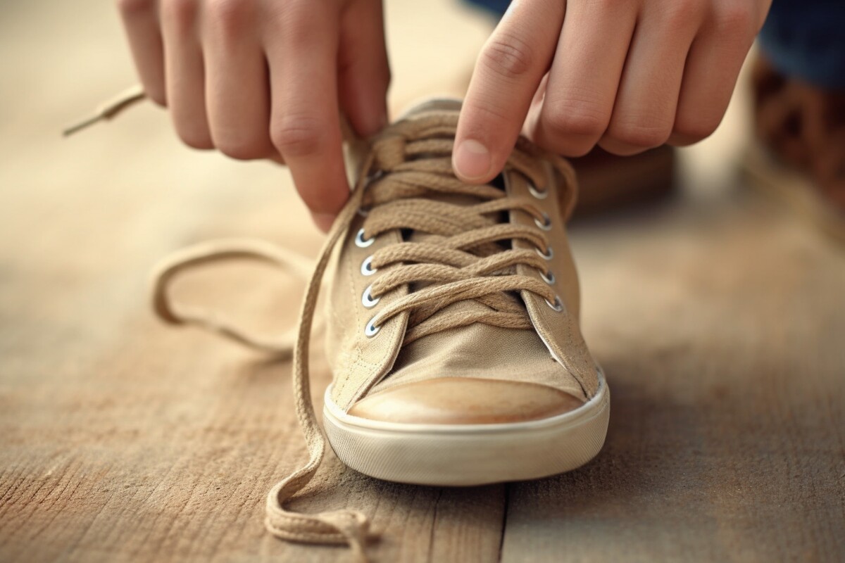 come allacciare le sneakers